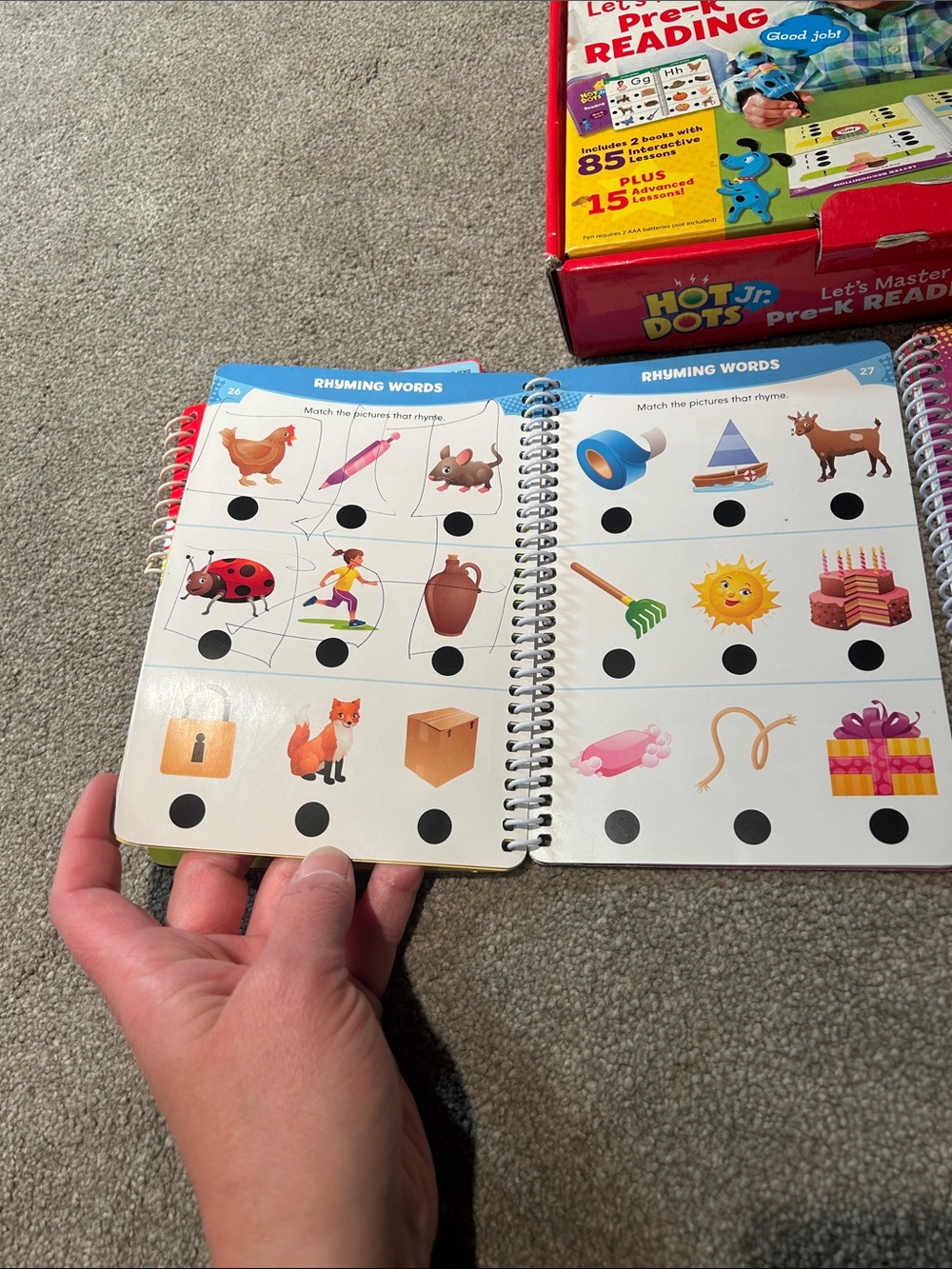 Pre-K Reading Set - Purple Learning Kit - Picture 7 of 8